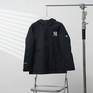 MLB Black Hooded Jacket